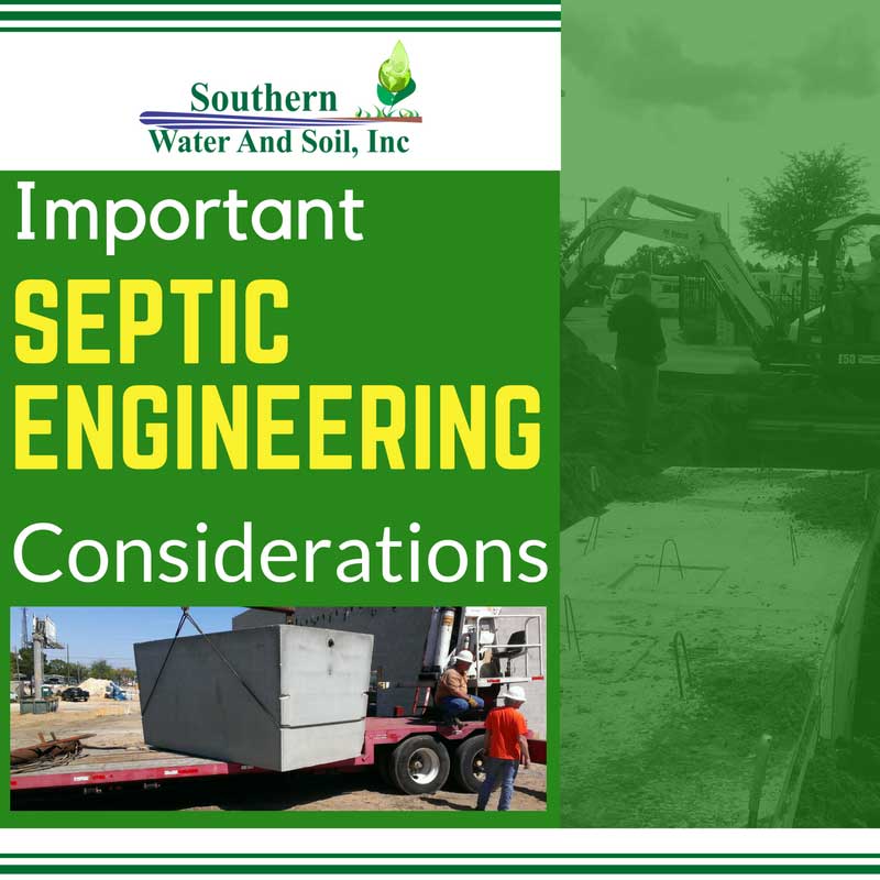 Important Septic Engineering Considerations