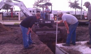 Commercial Septic Tank Installation, Lutz, FL