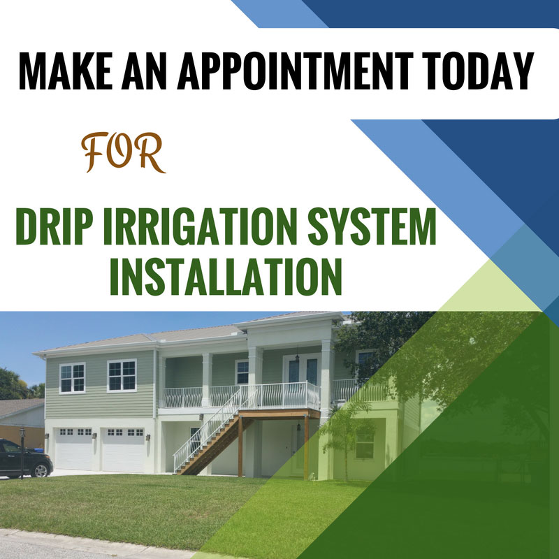 Make an Appointment Today for Drip Irrigation System Installation