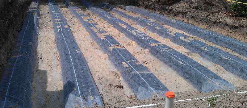 Commercial Septic Drain Field in Tampa, Florida