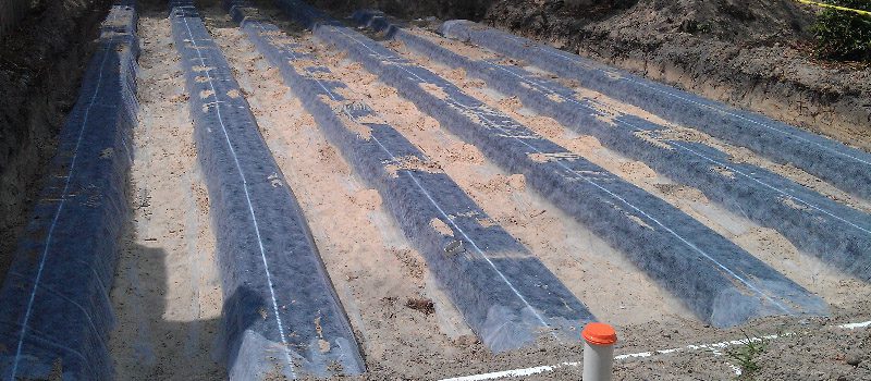 Commercial Septic Drain Field in Spring Hill, Florida
